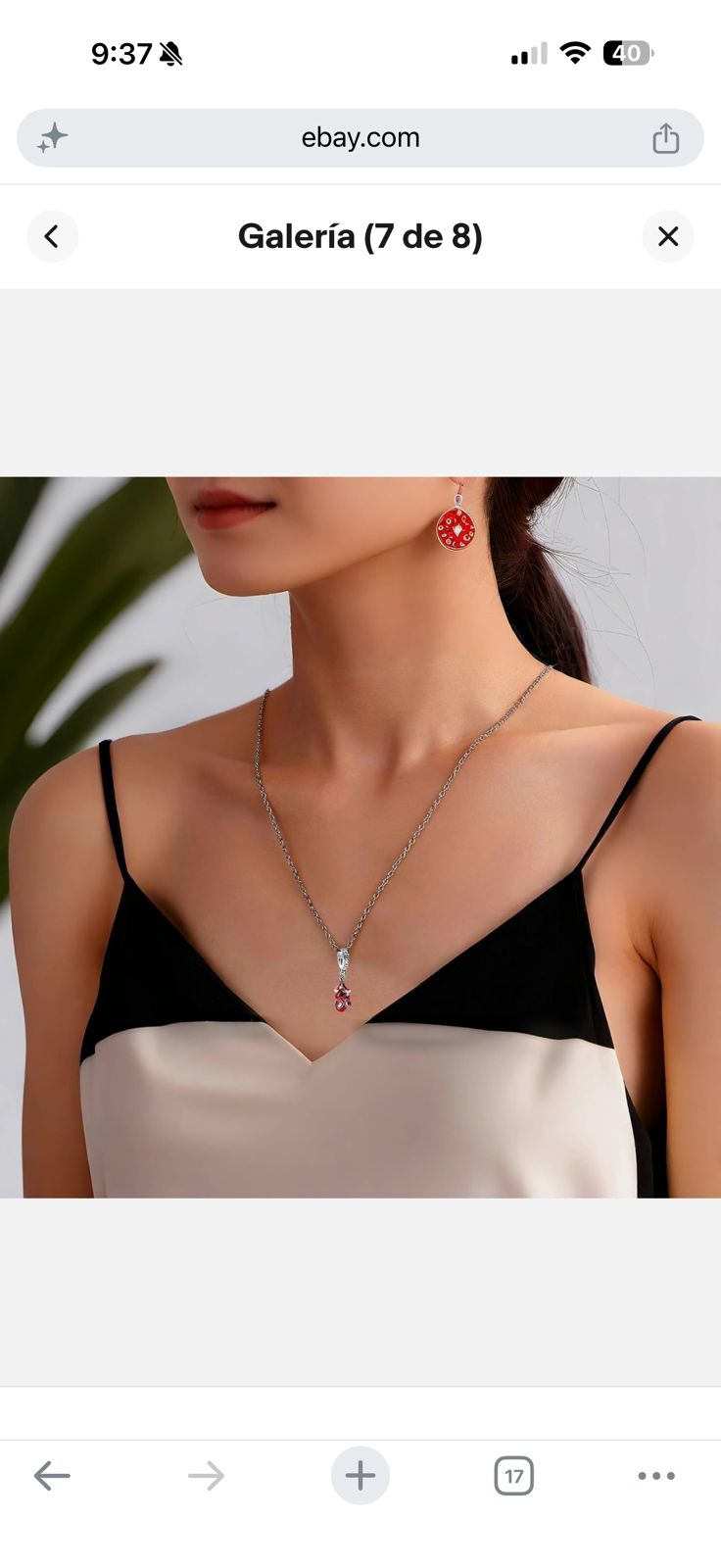 Collar Spiderman para mujer y hombre
