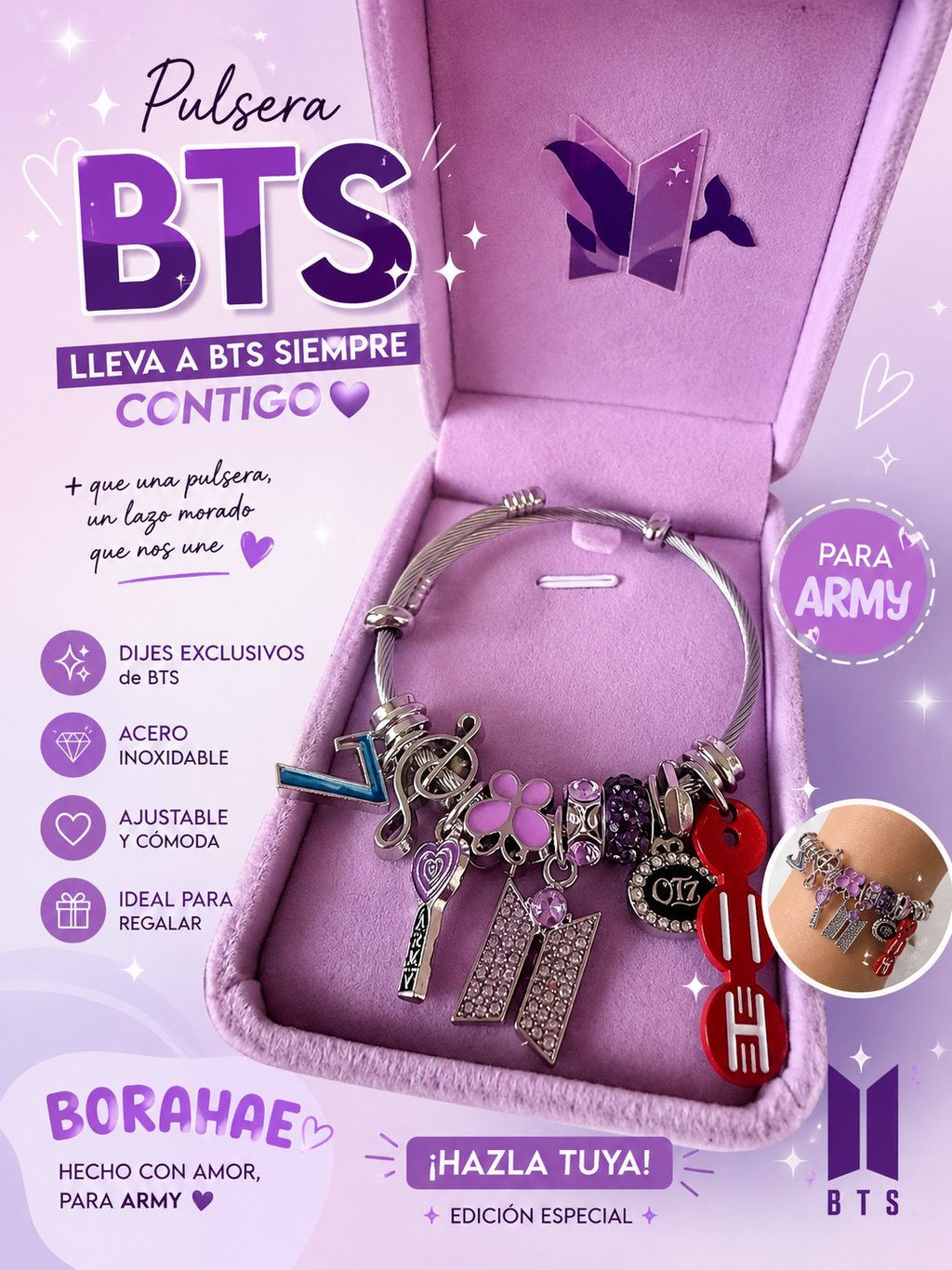 Pulsera Gira BTS 2026