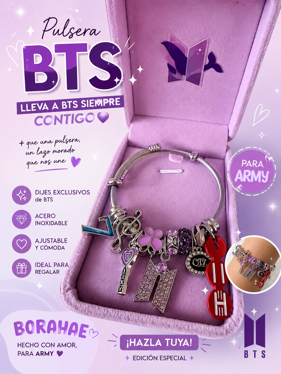 Pulsera Gira BTS 2026