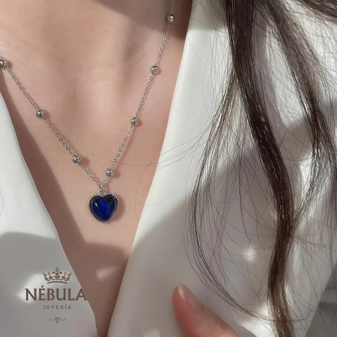 COLLAR CORAZON MIS SENTIMIENTOS 🥹💝