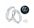Anillos de Pareja Azul Amor verdadero - Luminous Lightyear. 💍 💙