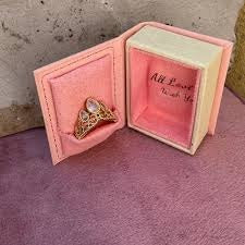 SET RAPUNZEL 👑 COLLAR + ANILLO 🪄💕